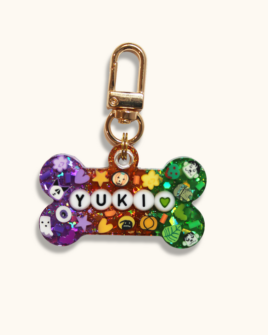 Witches Brew Resin Pet Tag