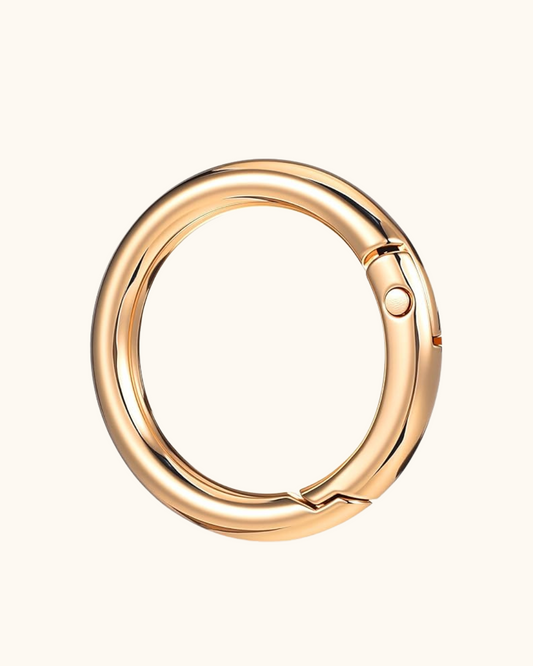 Gold O ring Clasp
