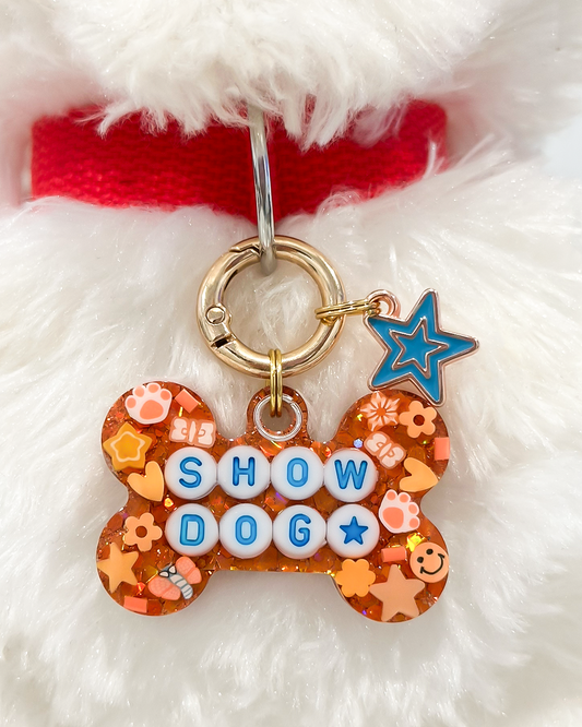 Show Dog Resin Tag
