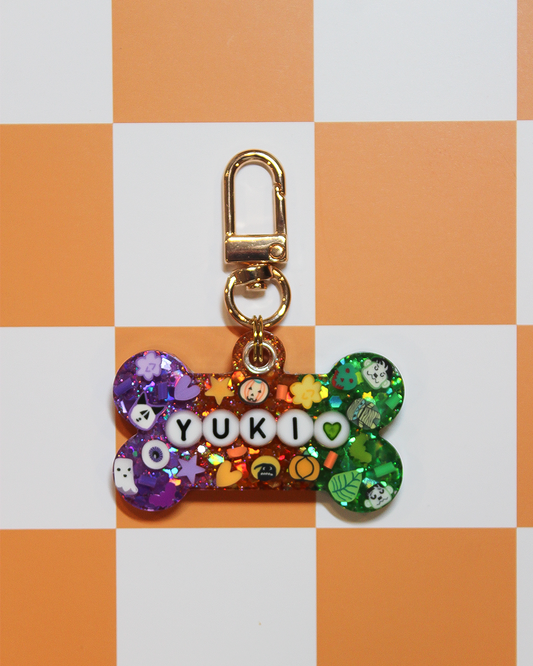Witches Brew Resin Pet Tag