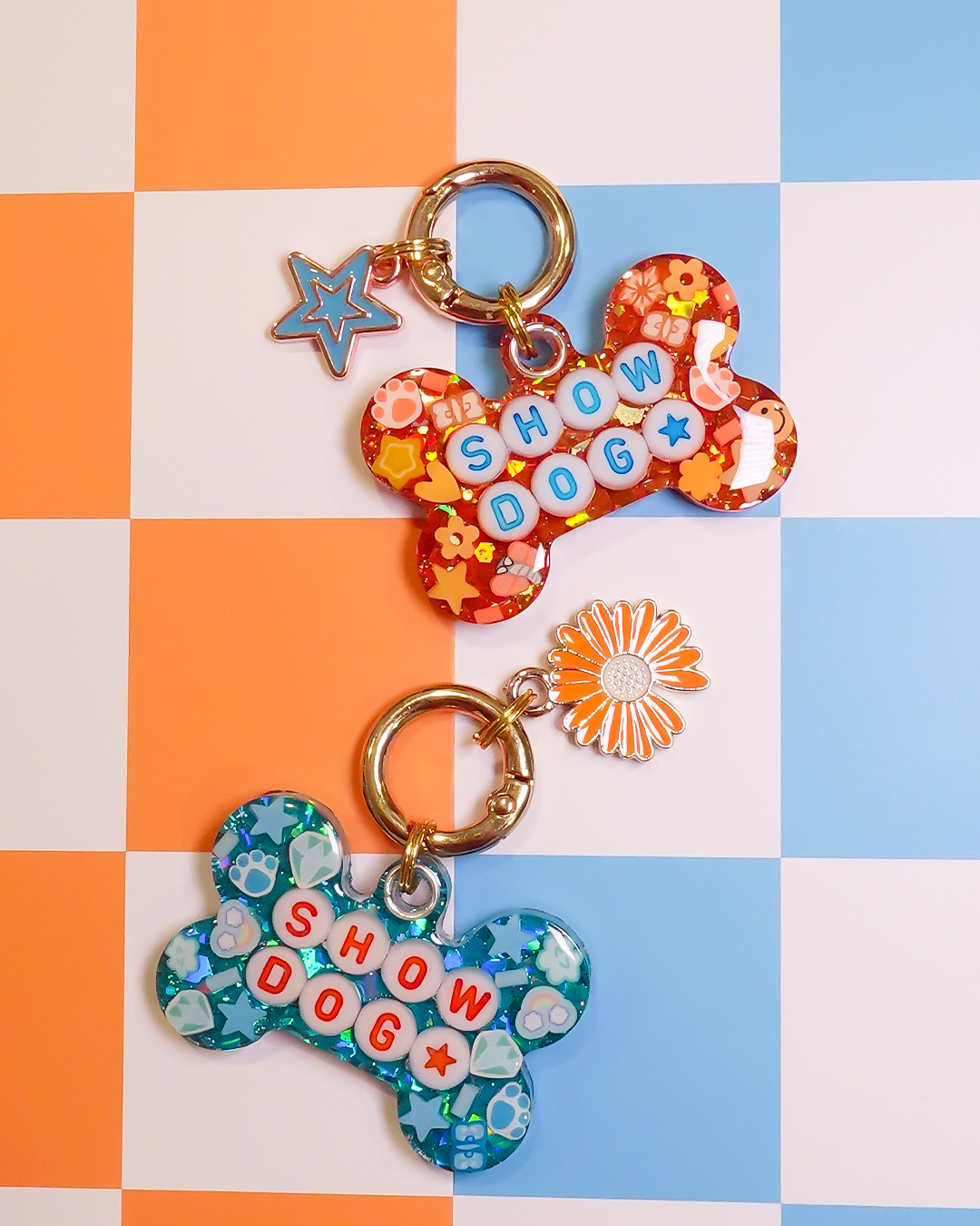 Show Dog Resin Tag